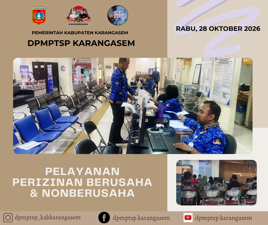PELAYANAN PERIZINAN BERUSAHA DAN NON BERUSAHA